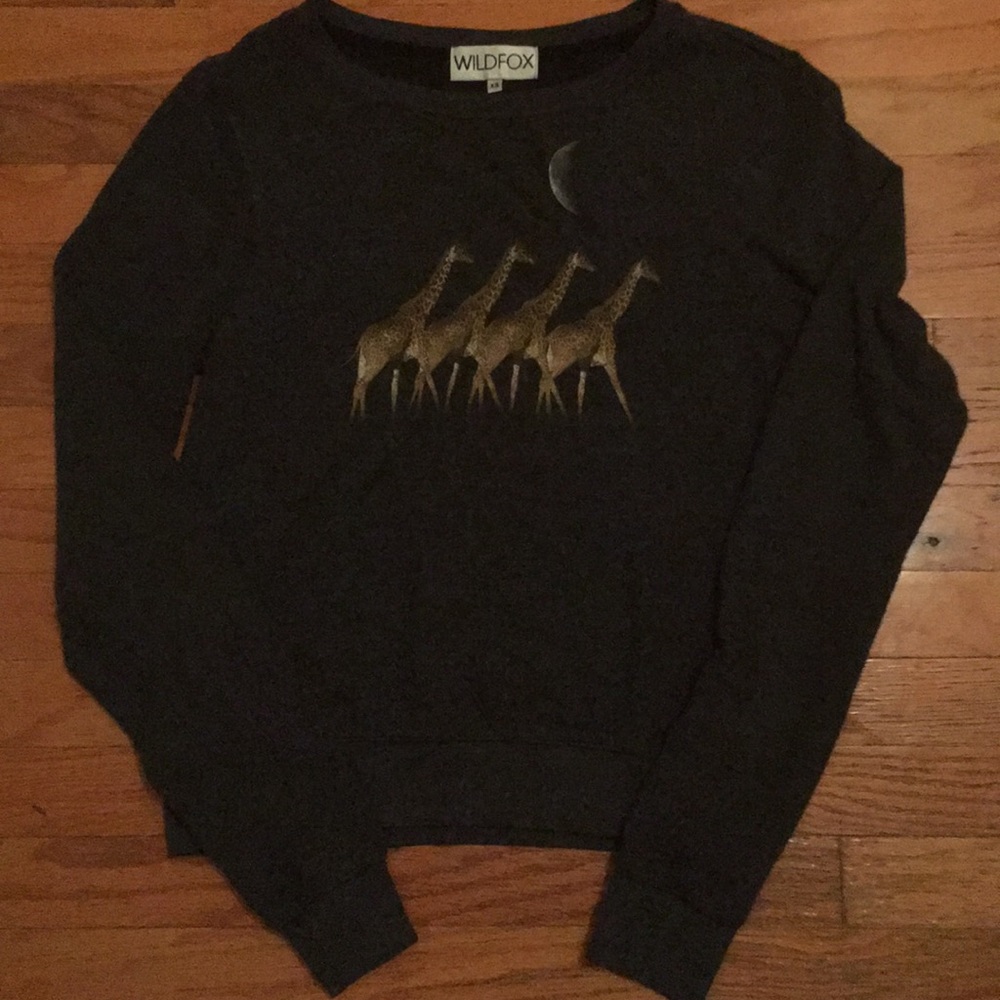 NWOT Wildfox Moonlit Safari Giraffe BBJ XS S